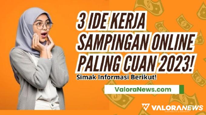 Ilustrasi ide kerja online paling cua 2023. (Foto: Pinterest/Canva)
