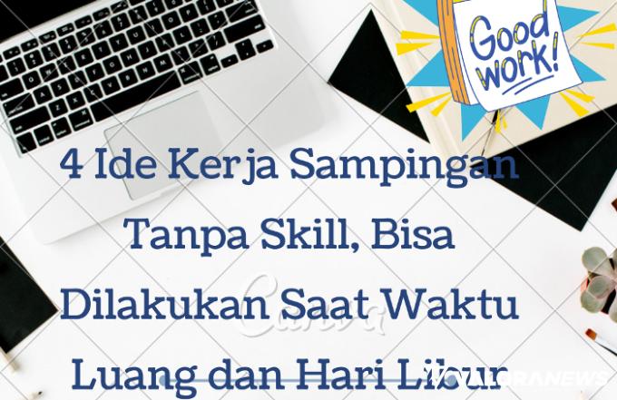 Ilustrasi 4 Ide Kerja Sampingan 2023 (foto: Canva)