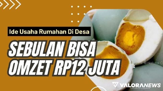 Ilustrasi ide usaha rumahan di desa paling untung 2023. (Foto: Pinterest/Canva)