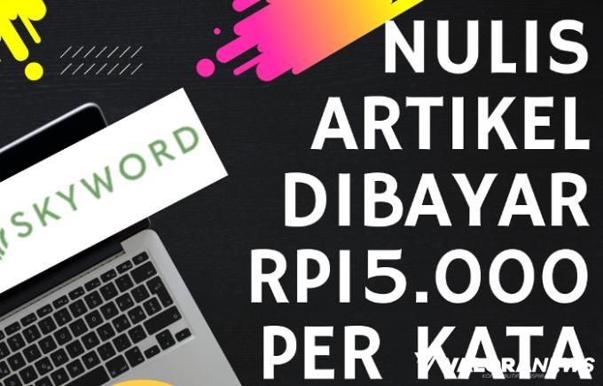 Ilustrasi Website Penghasil Uang Skyword (foto: Canva)
