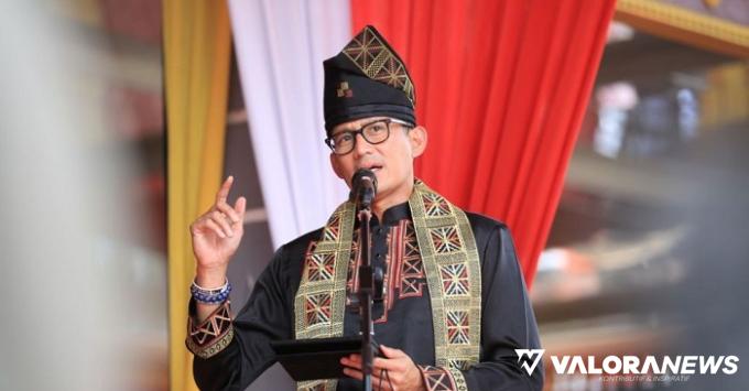 Menteri Pariwisata dan Ekonomi Kreatif (Menparekraf), Sandiaga Salahuddin Uno.