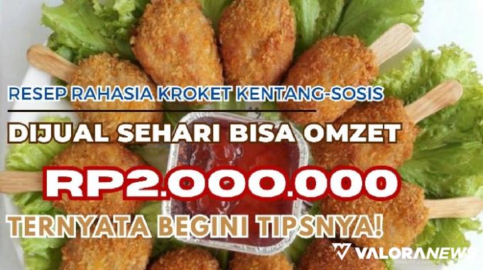 Ilustrasi resep rahasia kroket kentang sosis bisa jadi ide jualan. (Foto: Pinterest/Canva)