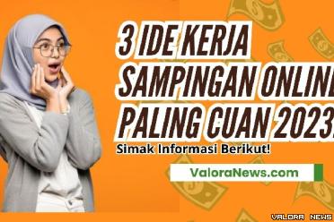 Ilustrasi ide kerja online paling cua 2023. (Foto: Pinterest/Canva)