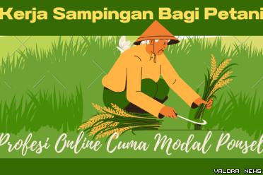 Ilustrasi Kerja Sampingan Bagi Petani (foto: Canva)