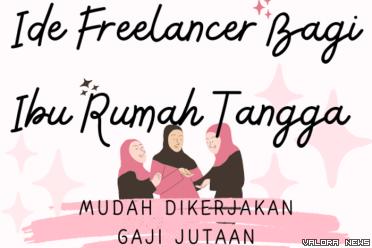 Ilustrasi Ide Freelance Bagi Ibu Rumah Tangga (foto: Canva)