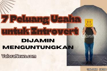 Ilustrasi ide usaha bagi introvert. (Foto: Canva)