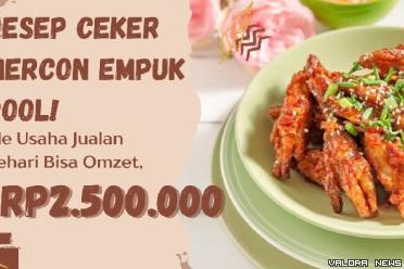 Ilustrasi resep ceker mercon yang lezat, dijamin empuk pool. (Foto: Pinterest/Canva)