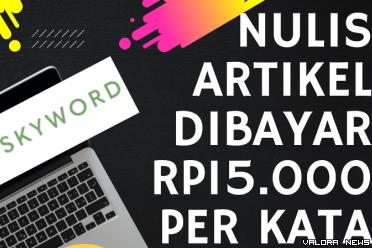 Ilustrasi Website Penghasil Uang Skyword (foto: Canva)