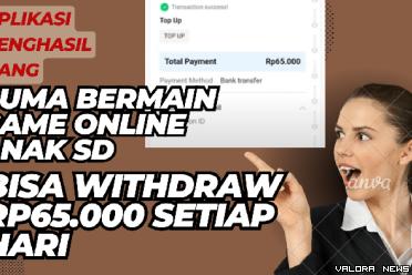 Ilustrasi aplikasi penghasil uang hanya dengan bermain game perang saja. (Foto: Canva/Channel Youtube Teknobie)