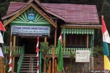 Rumah Adat Setana Jering Amantubillah di Desa Pelangas, Kecamatan Simpang Teritib. (istimewa)