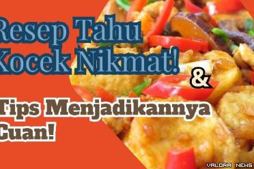 Ilustrasi resep tahu kocek cocok untuk ide jualan. (Foto: Pinterest/Canva)
