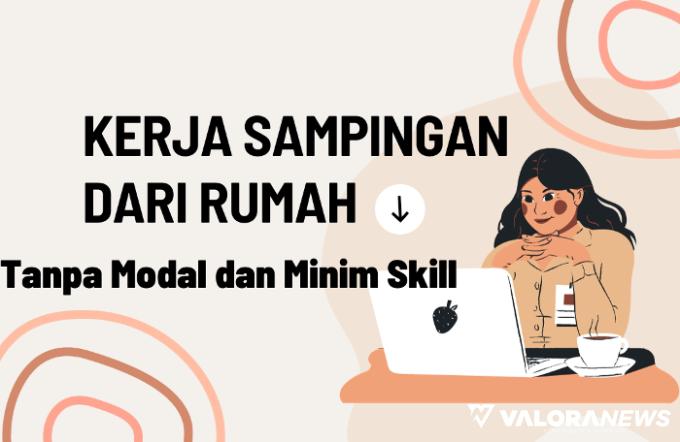 Ilustrasi Kerja Sampingan Tanpa Modal dan Minim Skill (foto: Canva)