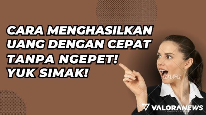 Ilustrasi ide atau cara menghasilkan uang bagi anak sekolah. (Foto: Canva)