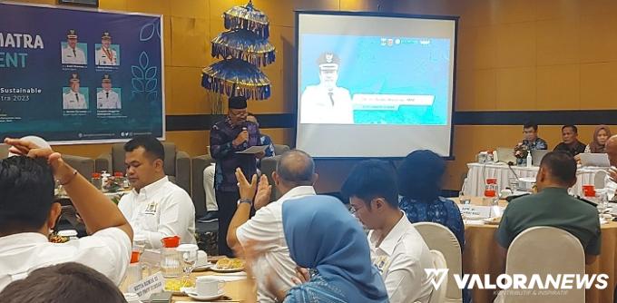 Bupati Agam, Andri Warman paparkan potensi investasi sektor pariwisata di ajang WSIF 2023 di Denpasar, Bali, Senin. (humas)