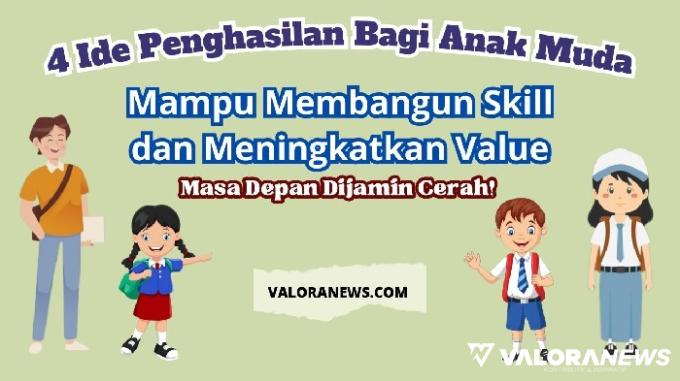 Ilustrasi ide penghasilan bagi pelajar dan mahasiswa. (Foto: Canva/Pinterest)