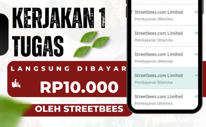 Ilustrasi Aplikasi Penghasil Uang Streetbees (foto: Qoura/Canva)
