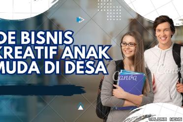 Ilustrasi ide bisnis untuk anak muda di desa.(Foto: Canva)