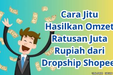 Ilustrasi tips sukses dropship di Shopee. (Foto: Canva)