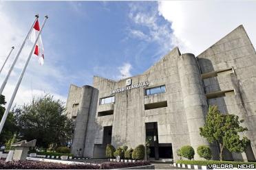 Gedung Rektorat Unand tempat berkantornya rektor.