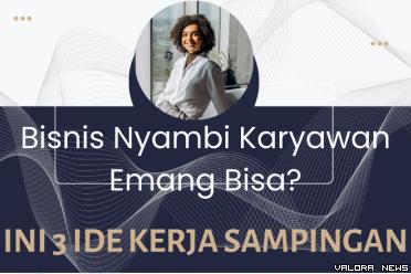 Ilustrasi Ide Kerja Sampingan untuk Karyawan agar bisa Berbisnis. (foto: Canva)