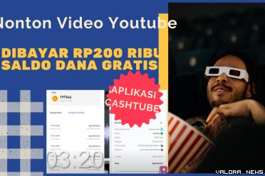 Ilustrasi Aplikasi Penghasil Uang CashTube (foto: Canva)
