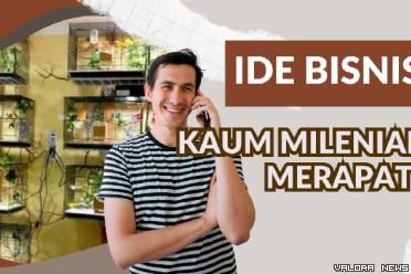 Ilustrasi inspirasi bisnis bagi milenial pemula. (Foto: Canva)