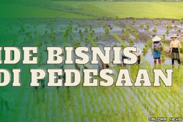 Ilusrasi ide bisnis di daerah pedesaan. (Foto: Canva/Pinerest)