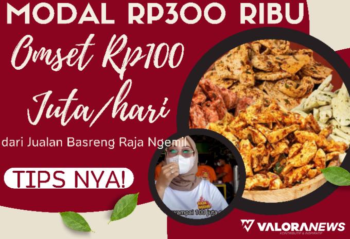 Ilustrasi Ide Bisnis dengan Mengusahkan Jualan Basreng (foto: Raja Ngemil/Canva)