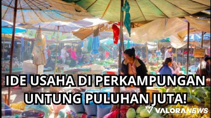 Ilustrasi ide usaha sampingan tinggal di desa. (Foto: Canva/Pinterest)