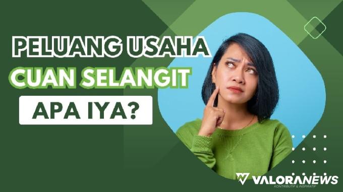 Ilustrasi peluang usaha modal minim, cuan besar. (Foto: Canva)