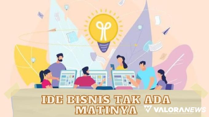 Ilustrasi ide bisnis tak lekang oleh zaman. (Foto: Canva/Pinterest)
