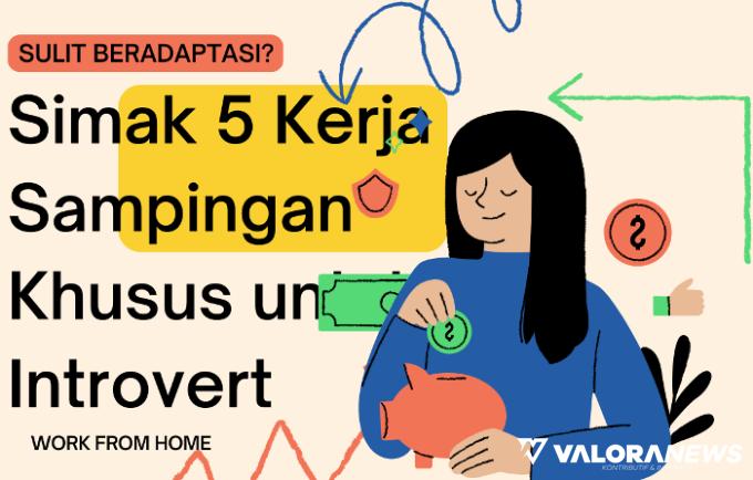 Ilustrasi Kerja Sampingan bagi Introvert (foto: Canva)