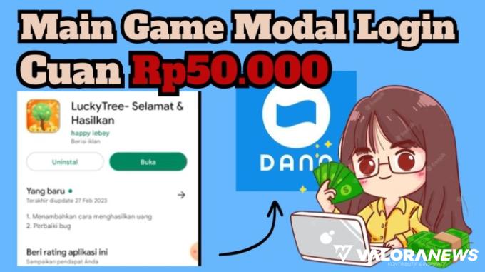 Ilustrasi aplikasi penghasil uang game online. (Foto: Canva/Playstore)