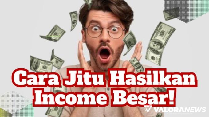 Ilustrasi tips dan trik dapatkan income besar dengan mental pebisnis. (Foto: Canva)