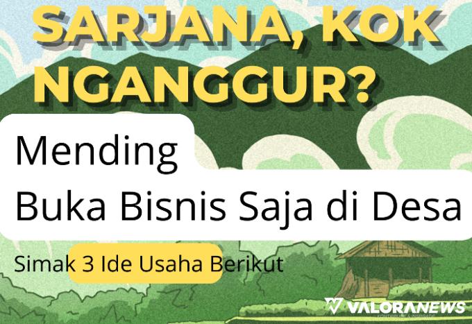Ilustrasi Ide Usaha dan Bisnis di Pedesaan (foto: Canva)