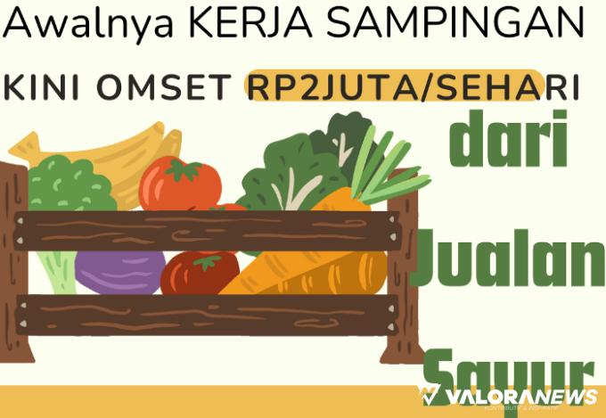 Ilustrasi Ide Bisnis berupa Usaha Jualan Sayur (foto: Canva)