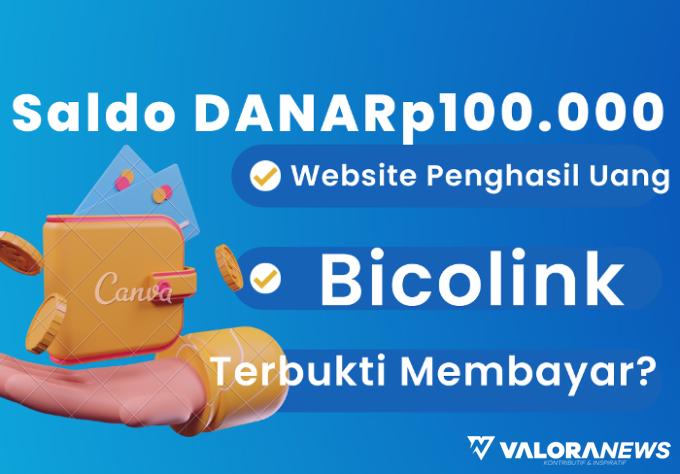 Ilustrasi Website Penghasil Uang Bicolink (foto: Canva)