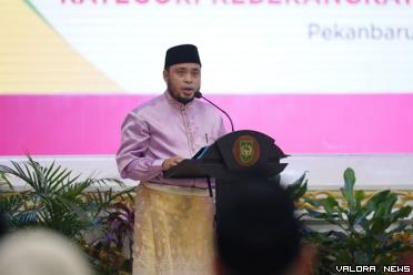 Ketua Badan Amil Zakat Nasional (Baznas) Riau, Masriadi Hasan.