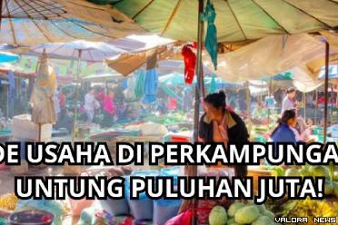 Ilustrasi ide usaha sampingan tinggal di desa. (Foto: Canva/Pinterest)