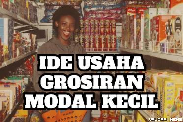 Ilustrasi ide usaha grosiran modal kecil 2023. (Foto: Canva)