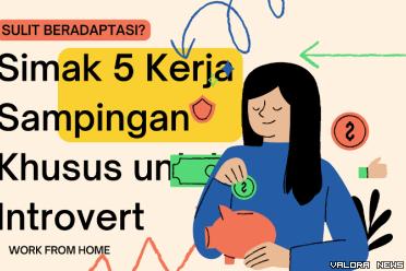 Ilustrasi Kerja Sampingan bagi Introvert (foto: Canva)