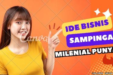 Ilustrasi ide bisnis sampingan Milenial 2023. (Foto: Canva)