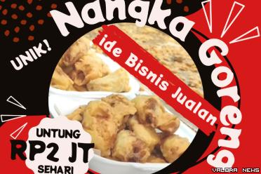 Ilustrasi Ide Bisnis berupa Usaha Jualan Nangka Goreng (foto: Youtuber Zayn R/Canva)