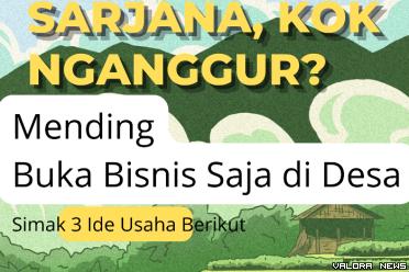 Ilustrasi Ide Usaha dan Bisnis di Pedesaan (foto: Canva)