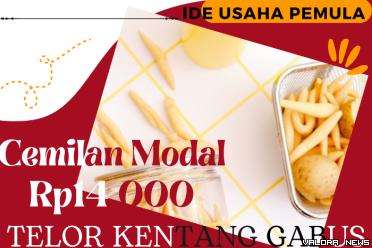 Ilustrasi Ide Usaha Telor Kentang Gabus dengan modal awal Rp14.000 saja (foto: evynafood/Canva)