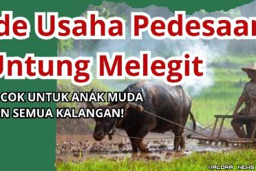 Ilustrasi ide usaha di desa modal kecil. (Foto: Canva/Pinterest)