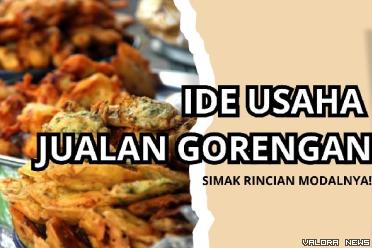 Ilustrasi rincian modal usaha jual gorengan di depan rumah. (Foto: Canva/Pinterest)