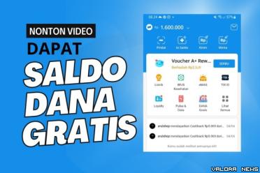 Ilustrasi saldo DANA gratis. (Foto: Canva)