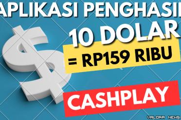 Ilustrasi Aplikasi Penghasil Uang CashPlay yang membayar Dolar (foto: Canva)