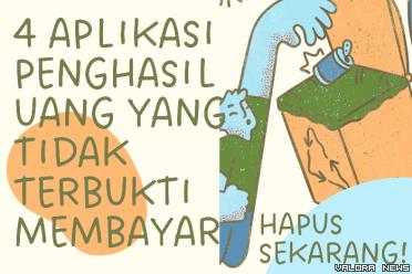 Ilustrasi Aplikasi Penghasil Uang yang Tidak Terbukti Membayar (foto: Canva)